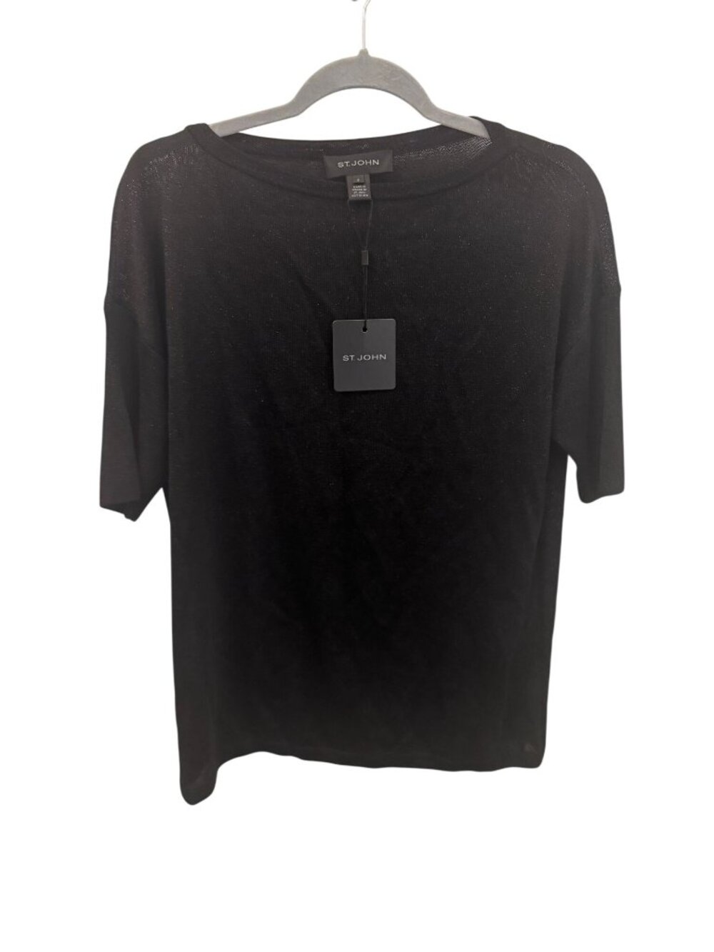 NWT St. John Petite black tunic/dress